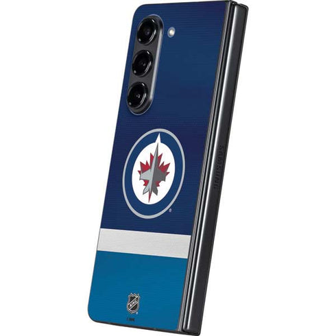 NHL Winnipeg Jets Alternate Jersey Galaxy Z Fold5 5G Skin